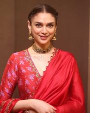 Actress Aditi Rao Hydari at ZEE5 Taj Divided By Blood Event Interview Photos 21