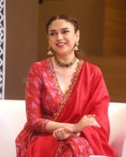 Actress Aditi Rao Hydari at ZEE5 Taj Divided By Blood Event Interview Photos 26
