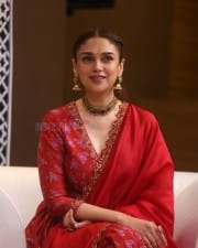 Actress Aditi Rao Hydari at ZEE5 Taj Divided By Blood Event Interview Photos 28