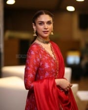 Actress Aditi Rao Hydari at ZEE5 Taj Divided By Blood Event Interview Photos 33
