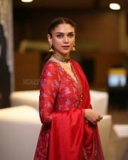 Actress Aditi Rao Hydari at ZEE5 Taj Divided By Blood Event Interview Photos 36