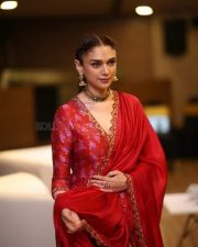 Actress Aditi Rao Hydari at ZEE5 Taj Divided By Blood Event Interview Photos 37