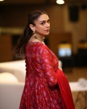 Actress Aditi Rao Hydari at ZEE5 Taj Divided By Blood Event Interview Photos 39