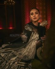 Actress Aditi Rao Hydari in a Gorgeous Black Dress Photoshoot Stills 02