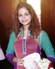 Actress Aishwarya Dutta At Polladha Ulagil Bayangara Game Pubg Movie Pooja Stills