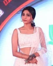 Actress Aishwarya Lekshmi At Action Movie Pre release Event Photos