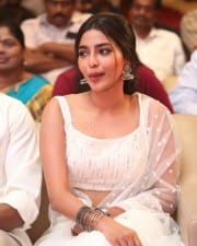 Actress Aishwarya Lekshmi At Action Movie Pre release Event Photos