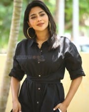 Actress Aishwarya Lekshmi at Godse Movie Interview Photos 02