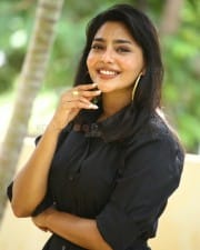 Actress Aishwarya Lekshmi at Godse Movie Interview Photos 14