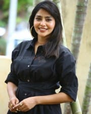 Actress Aishwarya Lekshmi at Godse Movie Interview Photos 18