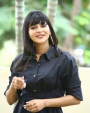 Actress Aishwarya Lekshmi at Godse Movie Interview Photos 30