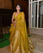 Actress Aishwarya Lekshmi at King of Kotha Pre Release Event Photos 09