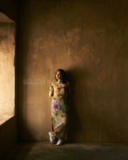 Actress Aishwarya Lekshmi in a Summery Floral Dress Pictures 08