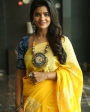 Actress Aishwarya Rajesh At Production No  Launch Photos