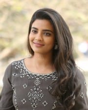 Actress Aishwarya Rajesh At World Famous Lover Interview Pictures