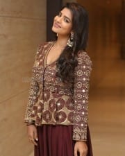 Actress Aishwarya Rajesh At World Famous Lover Pre release Event Pictures