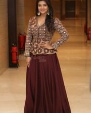 Actress Aishwarya Rajesh At World Famous Lover Pre release Event Pictures
