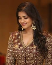 Actress Aishwarya Rajesh At World Famous Lover Pre release Event Pictures