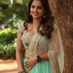 Anagha 26 Actress Anagha At Guna Trailer Launch Event Photos