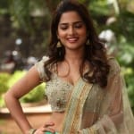 Anagha 21 Actress Anagha At Guna Trailer Launch Event Photos