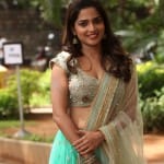 Anagha 19 Actress Anagha At Guna Trailer Launch Event Photos
