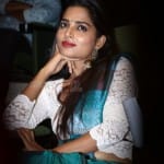 Anagha 34 Actress Anagha Maruthora At V Mgr Sivaji Academy Awards Photos