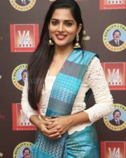 Actress Anagha Maruthora At V Mgr Sivaji Academy Awards Photos