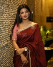 Actress Anandhi at Itlu Maredumilli Prajanikam Pre Release Event Photos 11