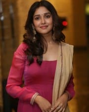 Actress Anikha Surendran at Butta Bomma Movie Pre Release Event Pictures 14