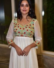 Actress Anikha Surendran at King of Kotha Pre Release Event Stills 08