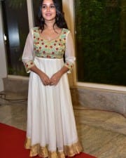 Actress Anikha Surendran at King of Kotha Pre Release Event Stills 09