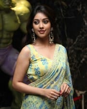 Actress Anu Emmanuel at Maha Samudram Movie Trailer Launch Photos 11