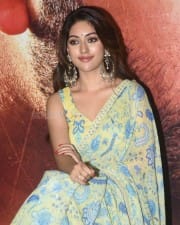 Actress Anu Emmanuel at Maha Samudram Movie Trailer Launch Photos 19