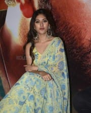 Actress Anu Emmanuel at Maha Samudram Movie Trailer Launch Photos 24