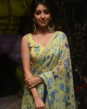 Actress Anu Emmanuel at Maha Samudram Movie Trailer Launch Photos 31