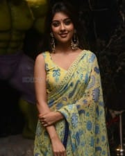 Actress Anu Emmanuel at Maha Samudram Movie Trailer Launch Photos 32