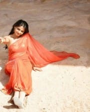 Actress Anushka Hot Saree Pictures