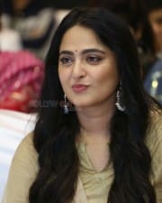 Actress Anushka Shetty At Nishabdham Pre Release Event Photos