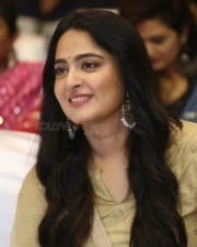 Actress Anushka Shetty At Nishabdham Pre Release Event Photos