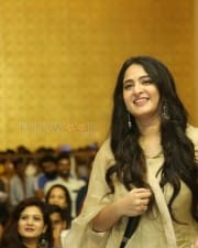 Actress Anushka Shetty At Nishabdham Pre Release Event Photos