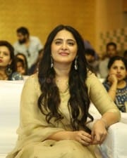Actress Anushka Shetty At Nishabdham Pre Release Event Photos