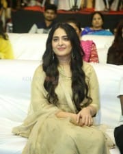 Actress Anushka Shetty At Nishabdham Pre Release Event Photos