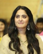 Actress Anushka Shetty At Nishabdham Pre Release Event Photos