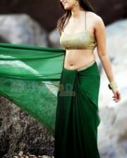 Actress Anushka Shetty Hot Navel Photos