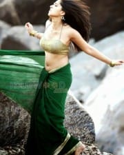 Actress Anushka Shetty Hot Navel Photos