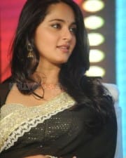 Actress Anushka Shetty Saree Stills