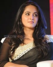 Actress Anushka Shetty Saree Stills