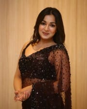 Actress Catherine Tresa at Bhala Thandhanana Pre Release Event Photos 15