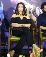 Actress Catherine Tresa at Bimbisara Movie Trailer Launch Stills 16