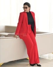 Actress Honey Rose Latest Red Formal Photos 04
